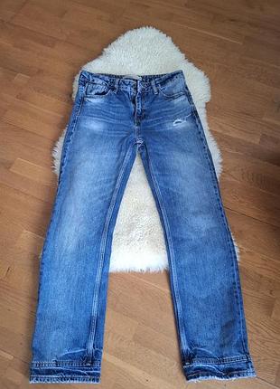 Женские джинсы 36 размер zara basic denim z1975