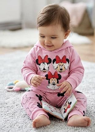 Новий костюм для дівчинки, розмір 6-9 місяців ,minnie mouse 💖
