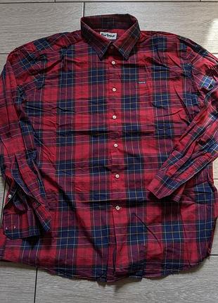 Сорочка barbour рубашка barbour овершот barbour