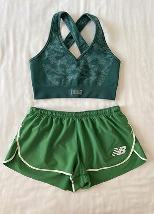 Шорти для бігу new balance розмір s спортивний топ everlast