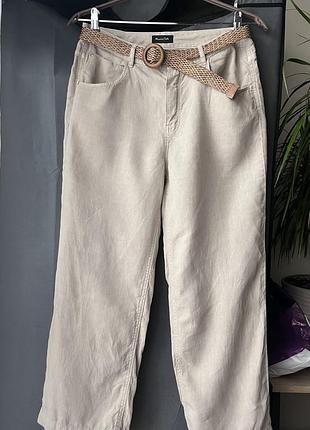 Льняні штани massimo duti