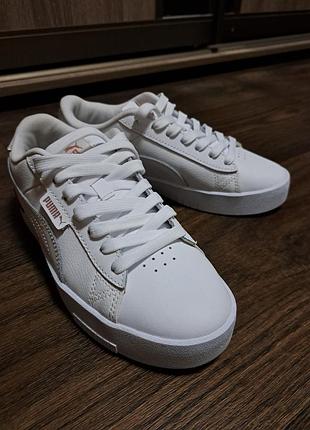 Білі кеди puma jada 23см
