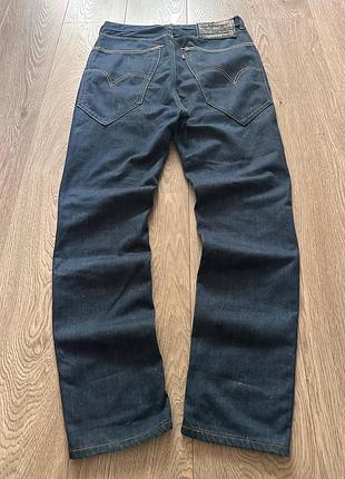 Джинси levi's vintage slim gangsta fit, темно-сині, m-l