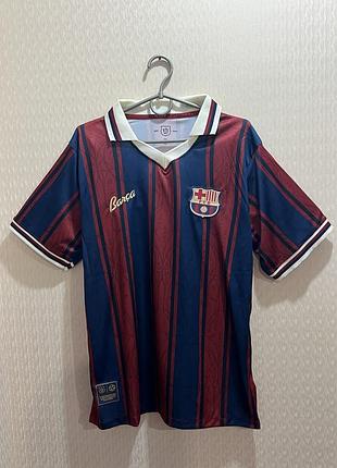Футбольна футболка fc barcelona (барселона) nike до 125-річчя клубу | короткий рукав | розмір м | нова