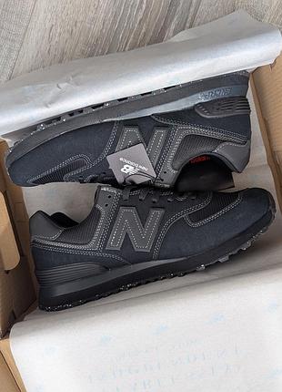 Кросівки чоловічі new balance 574 black