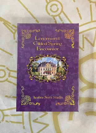 Ленорман gilded spring encounter lenormand