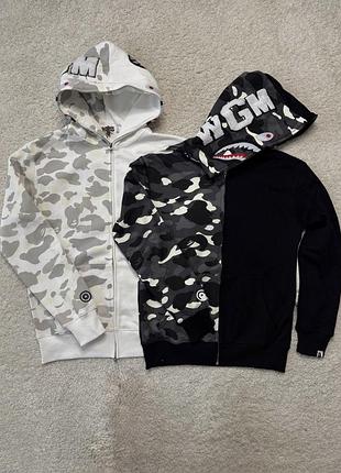 Zip hoodie bape