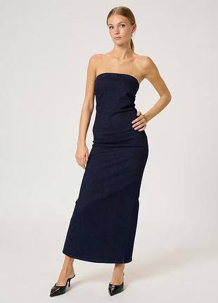 Гарна джинсова сукня від zara
