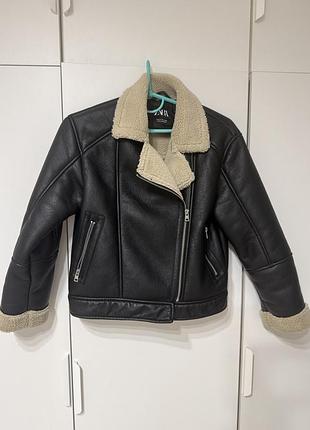 Куртка zara на дівчинку 10-12 років
