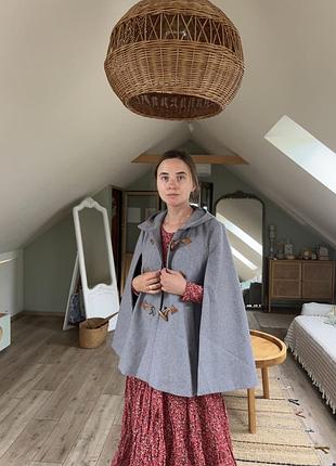 Кейп накидка пончо