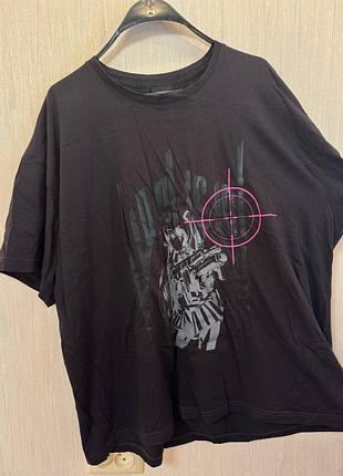 Футболка shinigami vintage, y2k, sk8, skate, regular, oversize, opium, skater fit