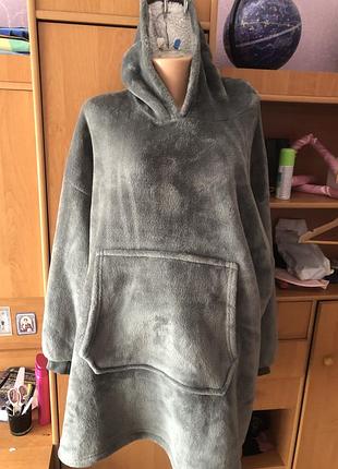 Меховушка, плюшева туника, кофта, худи, xl-2xl. primark.
