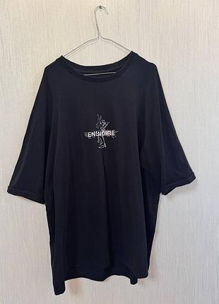 Футболка ensnoire, streetwear, gorpcore, techwear, y2k, archive, vintage, oversized, boxy fit, skater, urban, casual