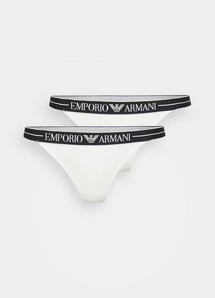 Набор трусиков тонг emporio armani