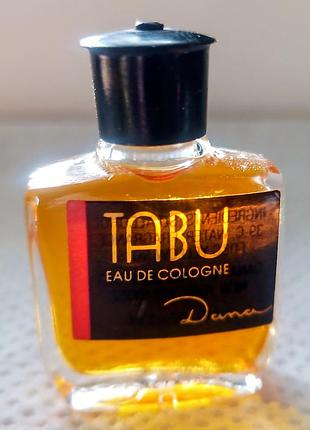 Мініатюра dana tabu eau de cologne.оригінал.вінтаж.