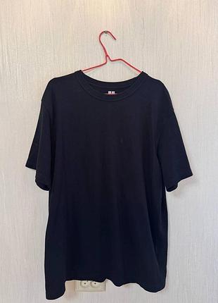 Футболка uniqlo, japanese style, minimal, streetwear, gorpcore, y2k, vintage, casual, oversized, boxy fit, basic, archive