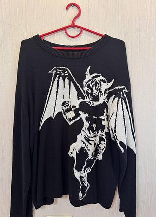 Свитер ensnoire, український бренд, streetwear, gorpcore, y2k, vintage, archive, oversized, boxy fit, skater, urban, casual, unisex, rare