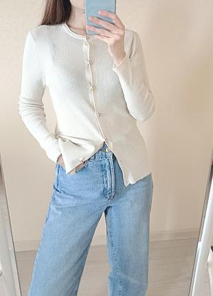Тоненький кардиган з шовком massimo dutti