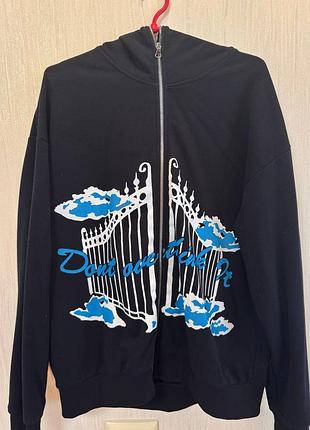 Зіп-худі kildfol, streetwear, gorpcore, techwear, y2k, vintage, archive, oversized, skater, urban, casual, unisex, rare, graphic