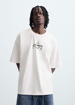Футболка zara 19547 white
