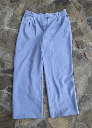 Широкі брюки палаццо з защипами abercrombie & fitch, розмір xl (w32 / l14r)
