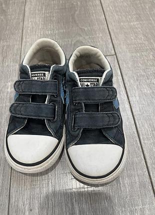 Дитячі кросівки converse, розмір 25 👟