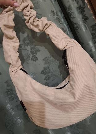 Вельветова сумочка