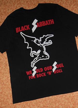 Футболка black sabbath/we sold our soul for rock ’n’ roll/ozzy osbourne/оззі осборн/рок мерч
