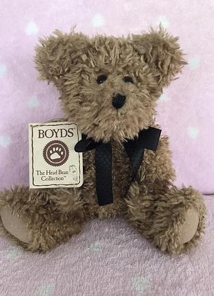 М'яка іграшка ведмедик колекційний шарнірний boyds нова