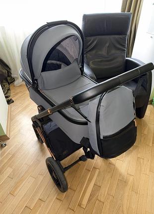 Продам візок carrello sigma 2в1 2025 колір grey