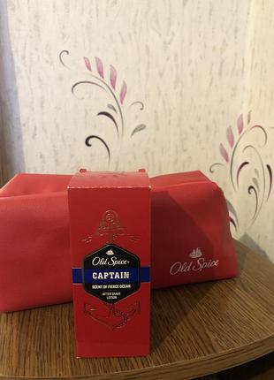 Лосьйон після бриття і косметичка old spice