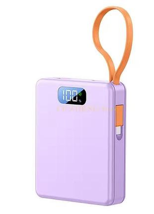 Power bank 10800mah 22,5w з кабелем type-c