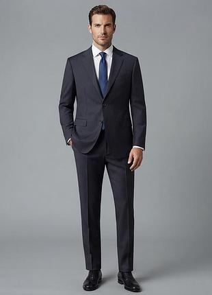Люксовый мужской шерстяной костюм чиносы zegna, имлия премиум бренд размер 7-52 r