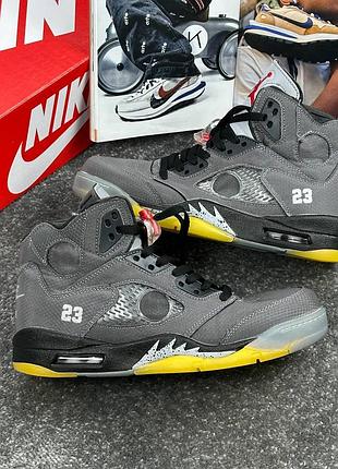 Nike jordan 5 retro off-white muslin