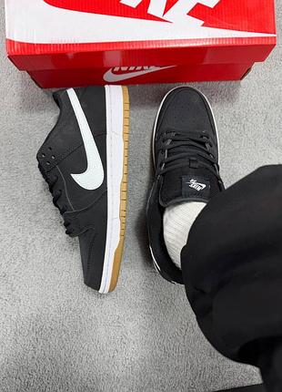 Nike sb dunk black white 9