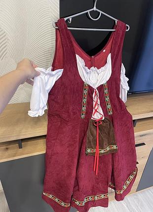 Дирндль dirndl сарафан австрійський стиль бірфест розміру 3xl