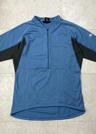 Футболка vintage nike acg sphere thermal waffle 1/2 zip shirt xl