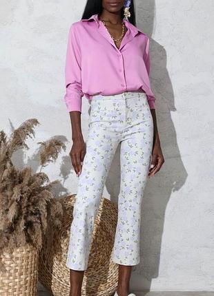 Фирменные брюки,капри zara