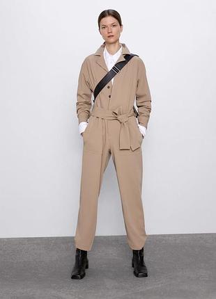Комбенізон zara беж стиль сафарі