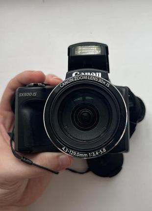 Фотоаппарат камера canon powershot sx500 hs прекрасна + карта 8гб