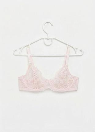 М'який бюстгальтер без паралону мереживний сток primark 32b 70b