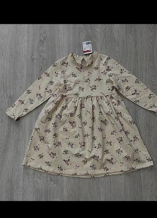 Красива сукня для дівчинки 👧 110/116 см 5/6 років від бренду h&m