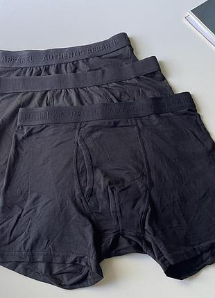 3 шт комплект боксерів труси з бавовни та модалу primark