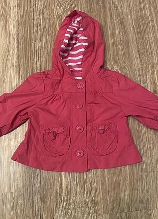 Куртка для дівчаток babygap рожева