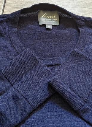 Вовняний джемпер linea джемпер merino wool кофта merino wool вовняна тонка кофта