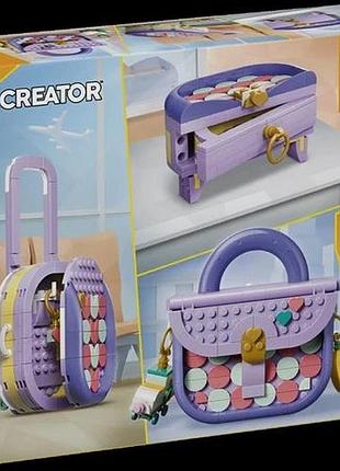 Конструктор lego® creator 3 в 1 стильна мистецька сумка з місцем для зберігання, 272 деталі (31391)