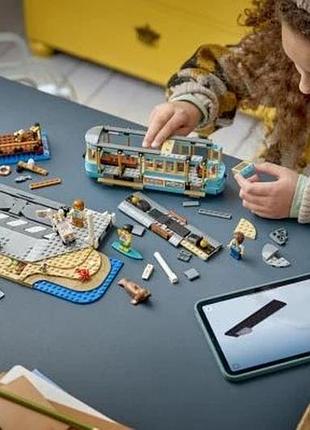Конструктор lego® city класичний трамвай до пляжу - іграшки-потяги, 693 деталі (60506)