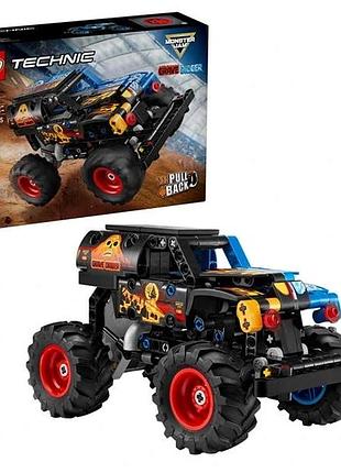 Конструктор lego technic monster jam™ grave digger™ вогонь і лід 263 деталі (42219)