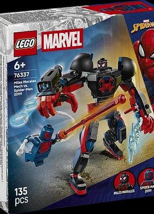 Конструктор lego super heroes marvel робот майлза моралеза vs людина-павук 2099 135 деталей (76337)