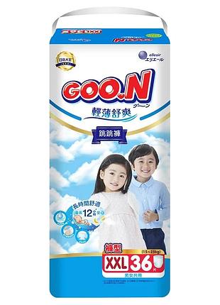 Трусики-підгузки goo.n slim & comfortable для дітей 15-25 кг (розмір 6(xxl), унісекс, 36 шт)